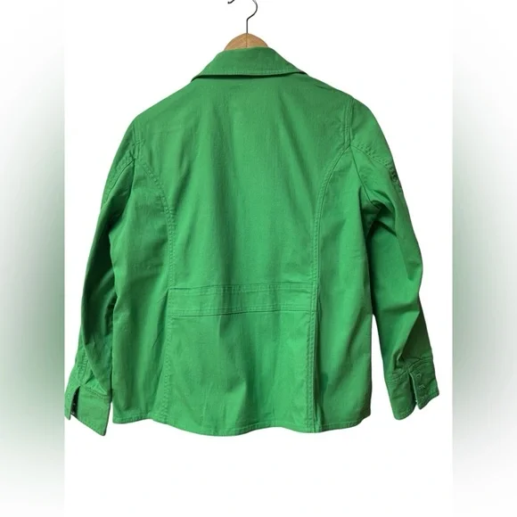 Denim & Co. Green Jacket - Picture 2 of 7
